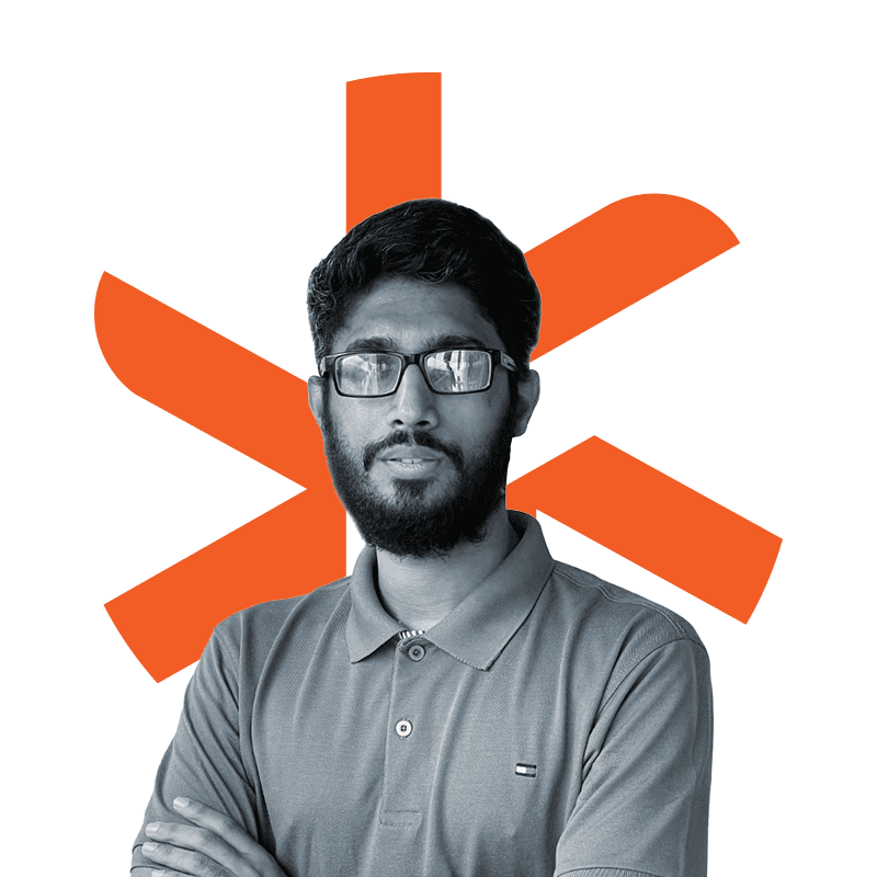 Portrait of Meraj Ahmed